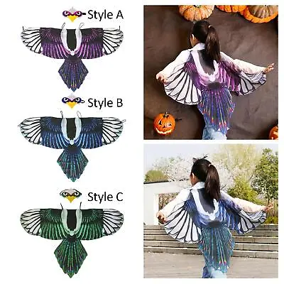 Eagle Bird Wings Costumes Cosplay Wings For Carnival Masquerade Cosplay • £11.58