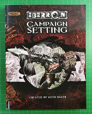 Eberron Campaign Setting - Dungeons & Dragons Softcover - D&D - AD&D • $42.99