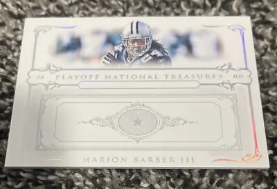 2007 Playoff National Treasures Silver /25 Marion Barber III #28 • $20