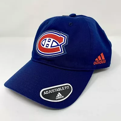 Adidas Montreal Canadiens Hockey Hat Blue  • $25