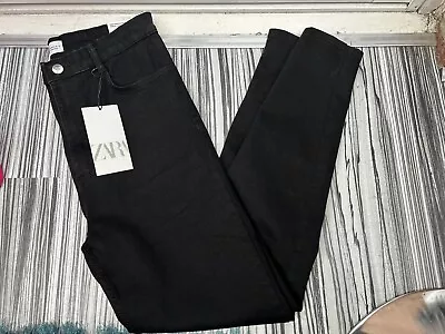 New Ladies Zara High Rise Skinny Jeans UK 14 • £10