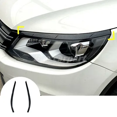 For VW Tiguan MK1 Headlights Headlights Eyelashes Cover Trim • $28.26