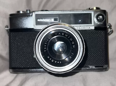 Yashica Minister D Rangefinder 35mm Camera • £75