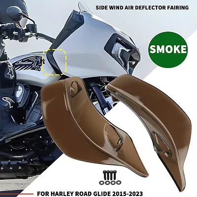 Motorcycle Upper Fairing Air Wind Deflector For Harley Road Glide Limited FLTRK • $14.98