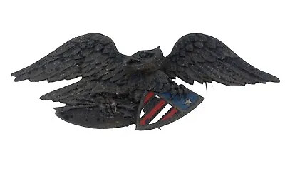 Vintage Molded Metal Eagle. USA Americana 21  Wide 8  High 3  Deep • $20