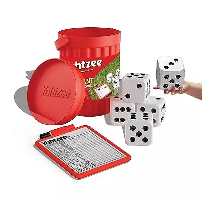 Hasbro Oversized Yahtzee Game • $17.99