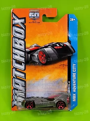 Matchbox MBX ADVENTURE CITY '13 60th ~ BATMOBILE (Silver) (10/120) Y0960 New! • $9.95