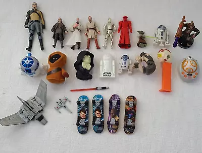 Star Wars Action Figure/Toy Lot Praetorian Guard Yoda R2D2 C3PO • $20.99