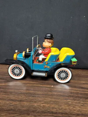 Vintage Nomura Old Fashioned Car Battery Operated Mystery Action Toy W/ Box WORK • $39.95