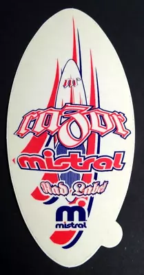 Promotional Stickers Mistral Razor Surfboard Windsurfing 80er • $14.63