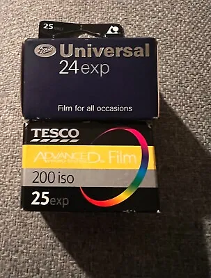 Boots And Tesco Expired Colour Film 24 Exp • £14.44