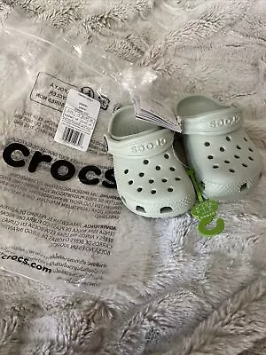 Crocs Classic Clog Infant Toddler Size C6 6 Green New • £20.99