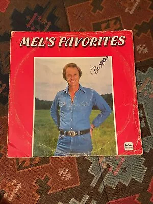 Mel Tillis Mel's Favorites 2 X Vinyl LP Tee Vee Records TV-1040 • $18