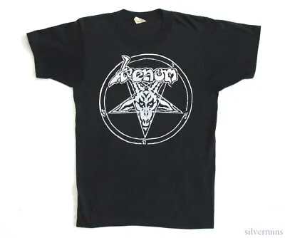 Venom Vintage T Shirt 1980's Welcome To Hell Tour Concert LP Cover Black Metal • $485