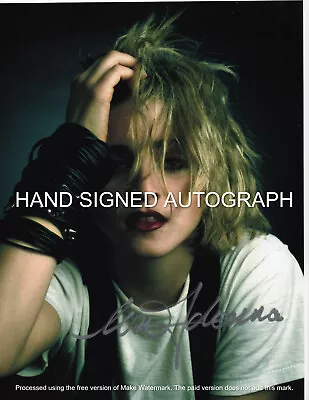 Madonna Autographed 8 1/2 X 11 / Coa • $45