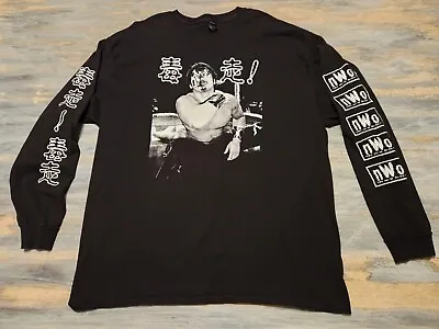 Vintage NWO JAPAN T-shirt The Great Muta  XXL Longsleeve Wrestling WWE  RARE • $487.50