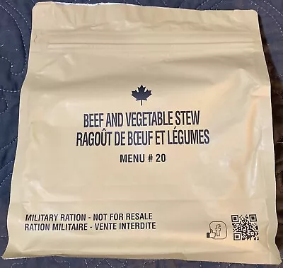 Canadian Army Food Ration #20 IMP20 Military MRE In US • $50