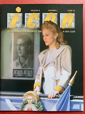 Madonna ICON Fan Club Magazine Volume 6 Number 2 Issue 22 Excellent Condition • $18.64