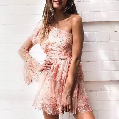 NWT RRP $490 Alice McCall ISN'T SHE LOVELY Lace Mini Dress Size 8 Free Post • $165