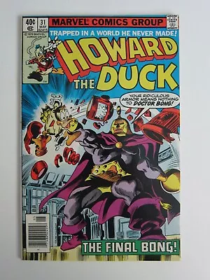 Howard The Duck #31 Vf+ Doctor Bong Final Newsstand 1979 Marvel Bronze Age Colan • $6