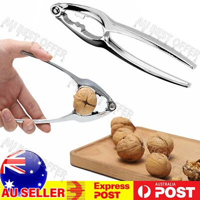 $5.13 • Buy Nut Cracker Plier Sheller Opener Walnut Chrome Kitchen NutCracker AUS
