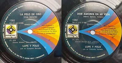 Lupe Y Polo La Pelo De Oro 1976 Rare Chilean Press Only Mexico Ranchera Nortena • $31.58