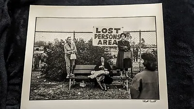 11x14 ELLIOTT ERWITT Lost Persons Area Pasadena CA 1963 Hand SIGNED PRINT Dogs • $3105