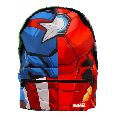 Licensed Boys Marvel Avengers Large Roxy Backpack School Sports Rucksack • £10.75