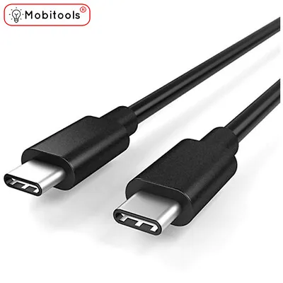 £3.68 • Buy 1M USB C Type-C To Type-C PD Fast Charger Cable Data Sync For Huawei Matebook