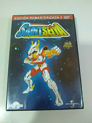 Saint Seiya Los Caballeros Del Zodiaco Vol I Episodes 1-8 2 X DVD - 3T • $41.25