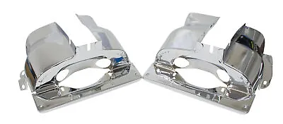 Empi Chrome Dual Port Cylinder Shroud Covers For VW Beetle - 9063 • $53.25