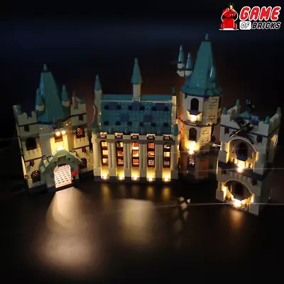 LED Light Kit For Hogwarts Castle - Compatible With LEGO® 4842 Set • $51.27