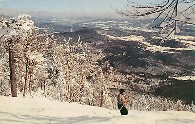 Waitsfield Vermont General Stark Mountain Mad River Glen Snow Vtg Postcard D27 • $12.95