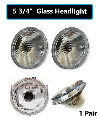 1 Pair 5 3/4  Round H4 9003 Bulb Conversion Headlight Replace H5001 & H5006 Hr05 • $939.99