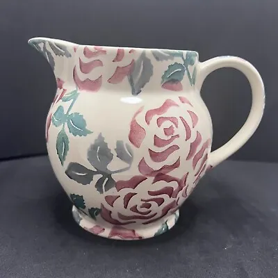 Rare Early Emma Bridgewater 1980’s Spongeware Floral Chintz Roses Large Creamer • $23.99