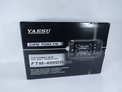 U13423 AS IS Used Yaesu FTM-400DR C4FM FDMA/FM 144/430MHz 50W Dual Band Transcei • $259