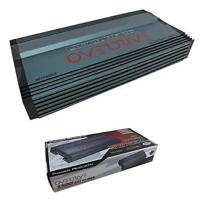 Power Acoustik Od1-7500d 1 Ch Class D Monoblock Car Audio Amp Sub Amplifier 7500 • $130.56