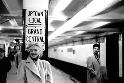 Marilyn Monroe On Subway 8x10 Glossy Photo • $8.99