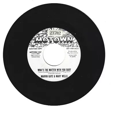 Motown 45 Rpm - Marvin Gaye And Mary Wells - On Motown Records Promo • £16.82