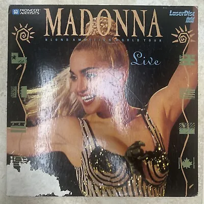 Madonna - Blond Ambition (Laserdisc 1990) • $10