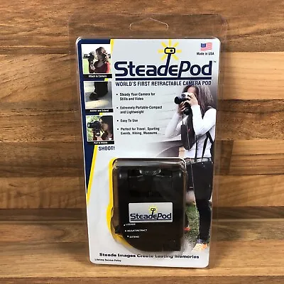 Steadepod Camera Stabilizer Compact Lightweight Handheld Retractable Monopod • £10.95