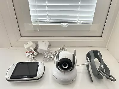 Motorola MBP36S Baby Video Monitor System With Sounds & Colour Working • £22