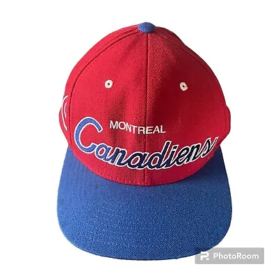 Montreal Canadiens Snap Back Mitchell And Ness Hat • $14