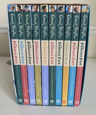 £14.99 • Buy Enid Blyton The Famous Five 10 Book Box Set Classic Collection 2016 RRP £69.90