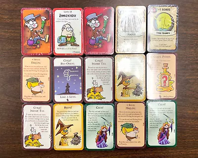 Munchkin - Lot Of 15 Sealed Card Packes (Adventure Time Zombies) • $87.89