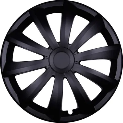 Hubcaps Blinds Grail 16 Inch #72 IN Black 4x Premium Design Hub Caps • $157.65