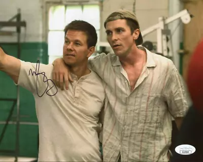 MARK WAHLBERG Signed The Fighter-With Christian Bale 8x10 Photo (JSA Basic COA) • $59.99