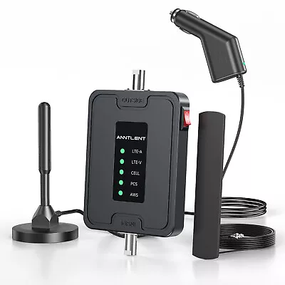 5G 4G 700/850/1700/1900MHz Cell Phone Signal Booster Band 12/13/17/2/5/4 Car/RV • $109.90