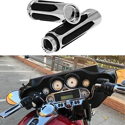 1  Handlebar Hand Grips For Harley V-Rod Muscle VRSCF Electra Glide Sportster XL • $23.98