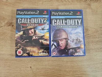 PlayStation2 : Call Of Duty Bundle COD 2 & Finest Hour Fast Dispatch  • £6.99